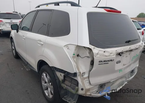 2015 Subaru Forester 2.5I z USA, uszkodzony, nr VIN JF2SJABC4FH493258